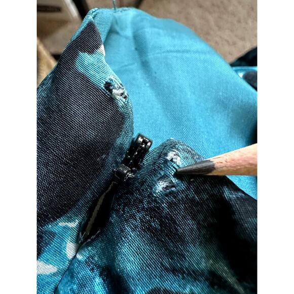 J. Crew Sz 8 Silk & Wool Sheath Dress Empire Waist Pencil Skirt Preppy Cocktail - Picture 7 of 9